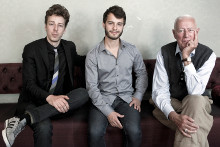 Han Bennink - two juniors and a senior